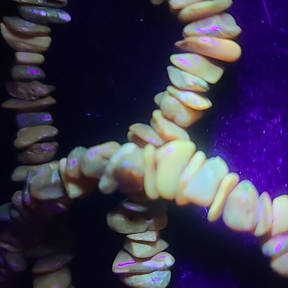 Natural Raw Baltic Amber Chip Necklace 44.7g 26" Butterscotch Cognac Beads - Picture 15 of 15